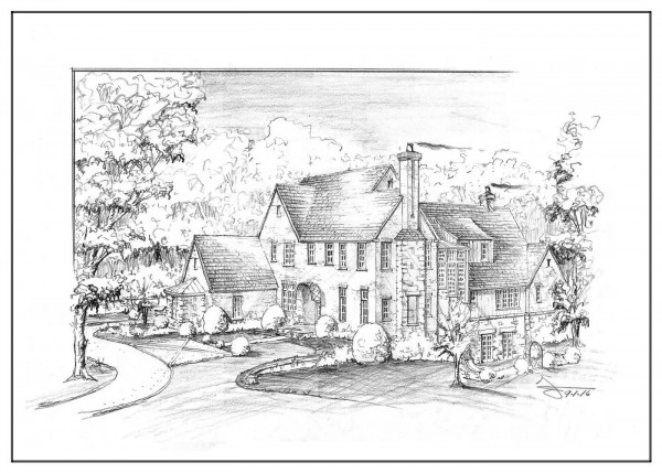 2248 Randall Mill Lot 1 Perspective