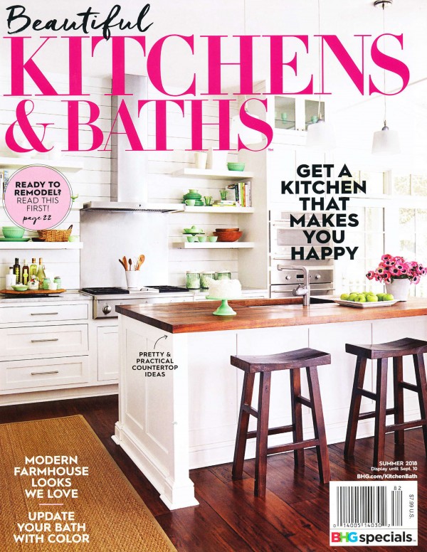 Beautiful Kitchen and Bath Cover Summer 2018